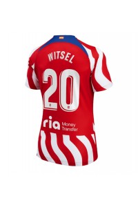 Atletico Madrid Axel Witsel #20 Fotballdrakt Hjemme Klær Dame 2022-23 Korte ermer